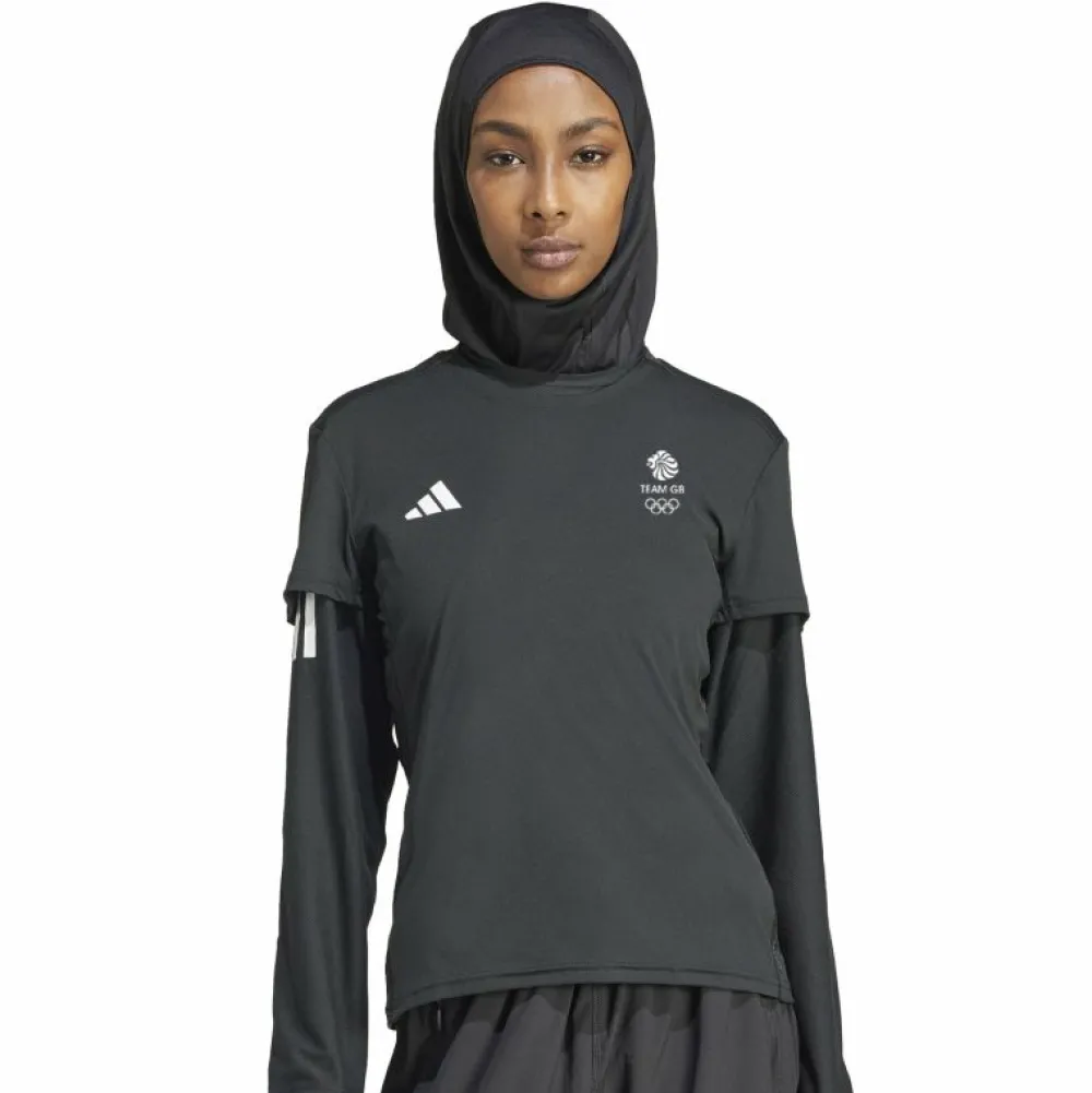 Women adidas Team GB Black Essential Women's Tee