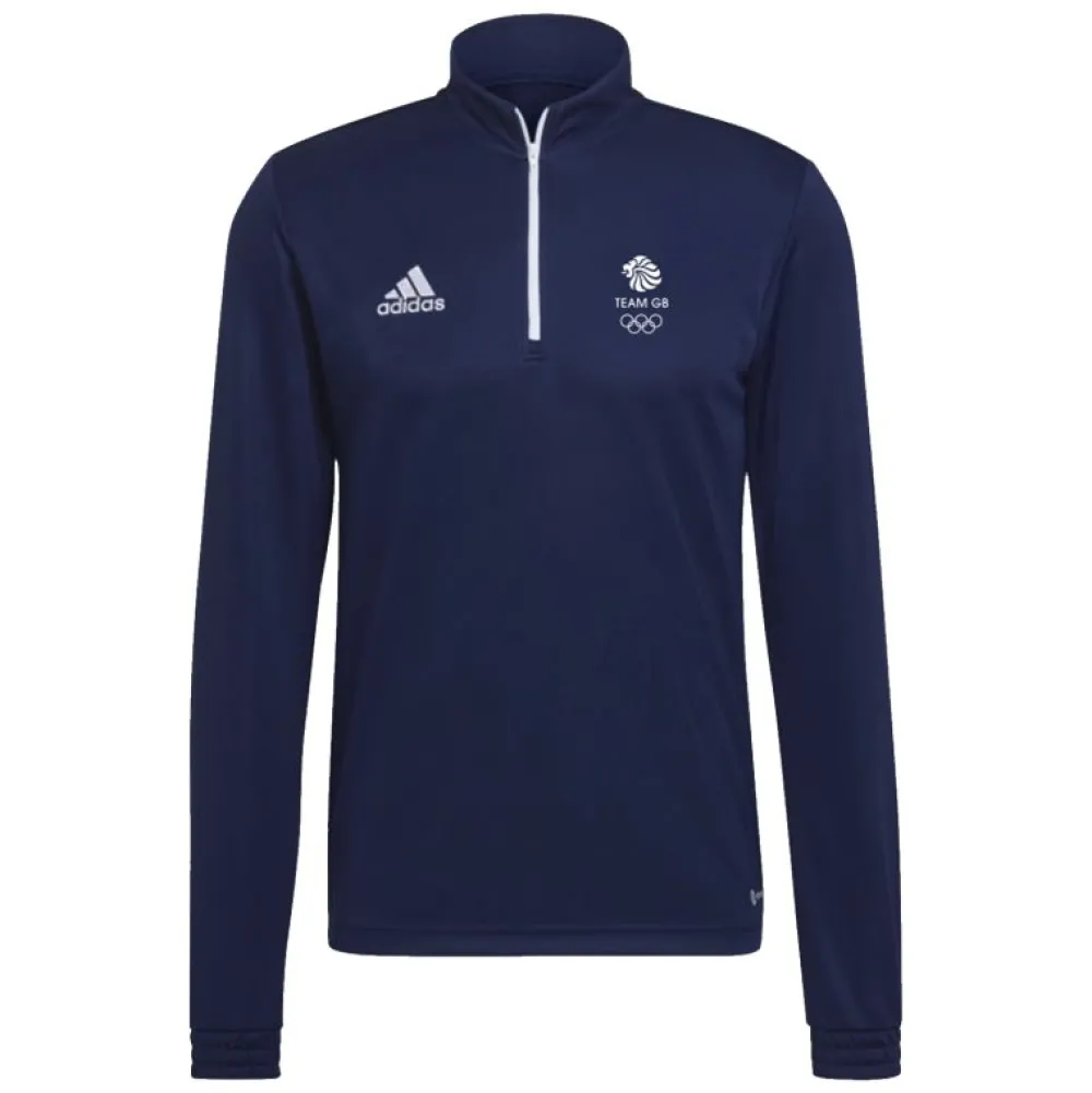 adidas Team GB Training Top Navy