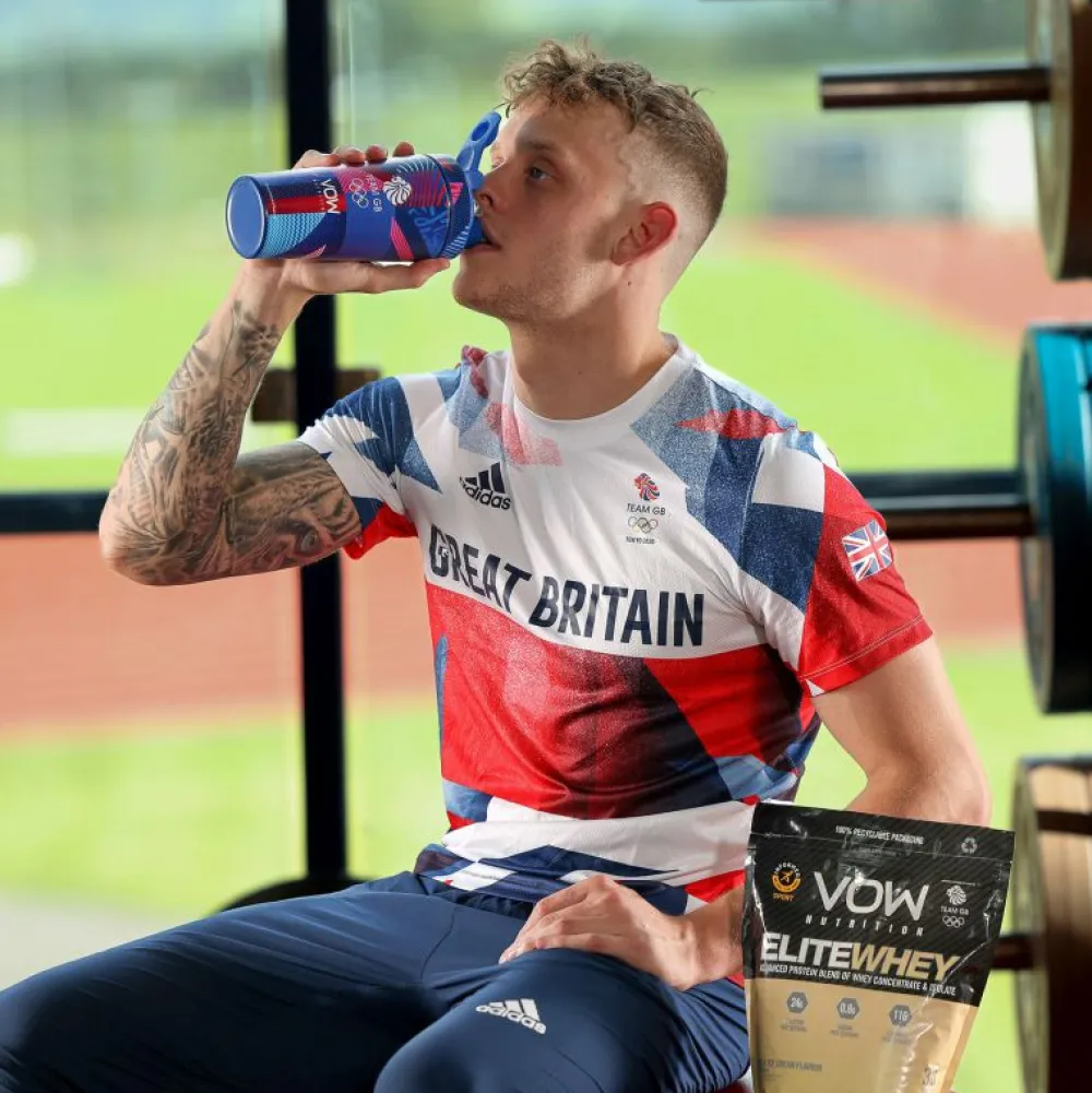 Team GB Buy a Chocolate Cookie Protein Powder and Get a Shaker Bottle FREE