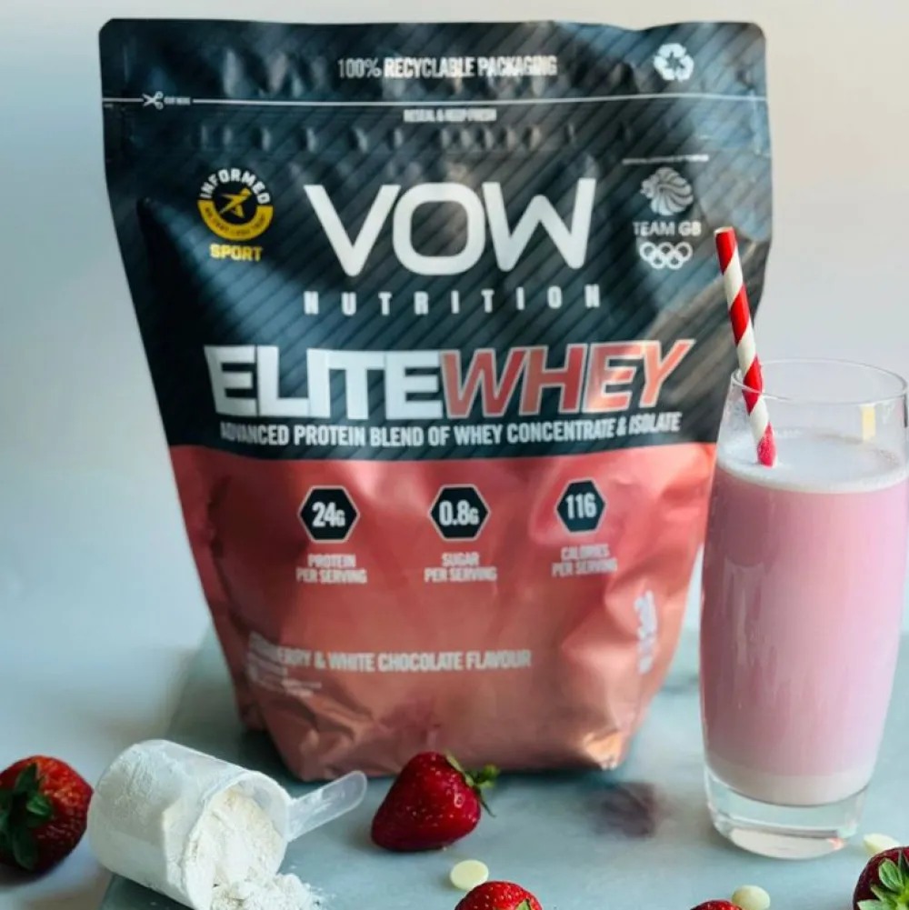 Team GB Buy a Strawberry & White Chocolate Protein Powder and Get a Shaker Bottle FREE