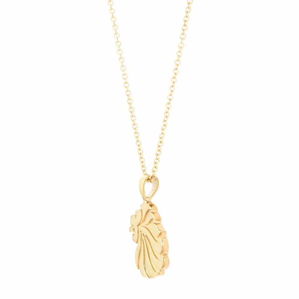 Team GB Mappin & Webb Gold Plated Sterling Silver Lion Head Pendant