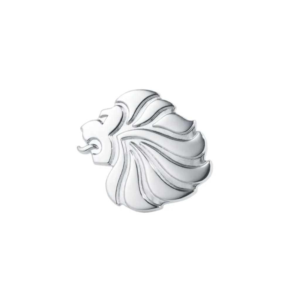 Team GB Mappin & Webb Sterling Silver Lion Head Lapel Pin