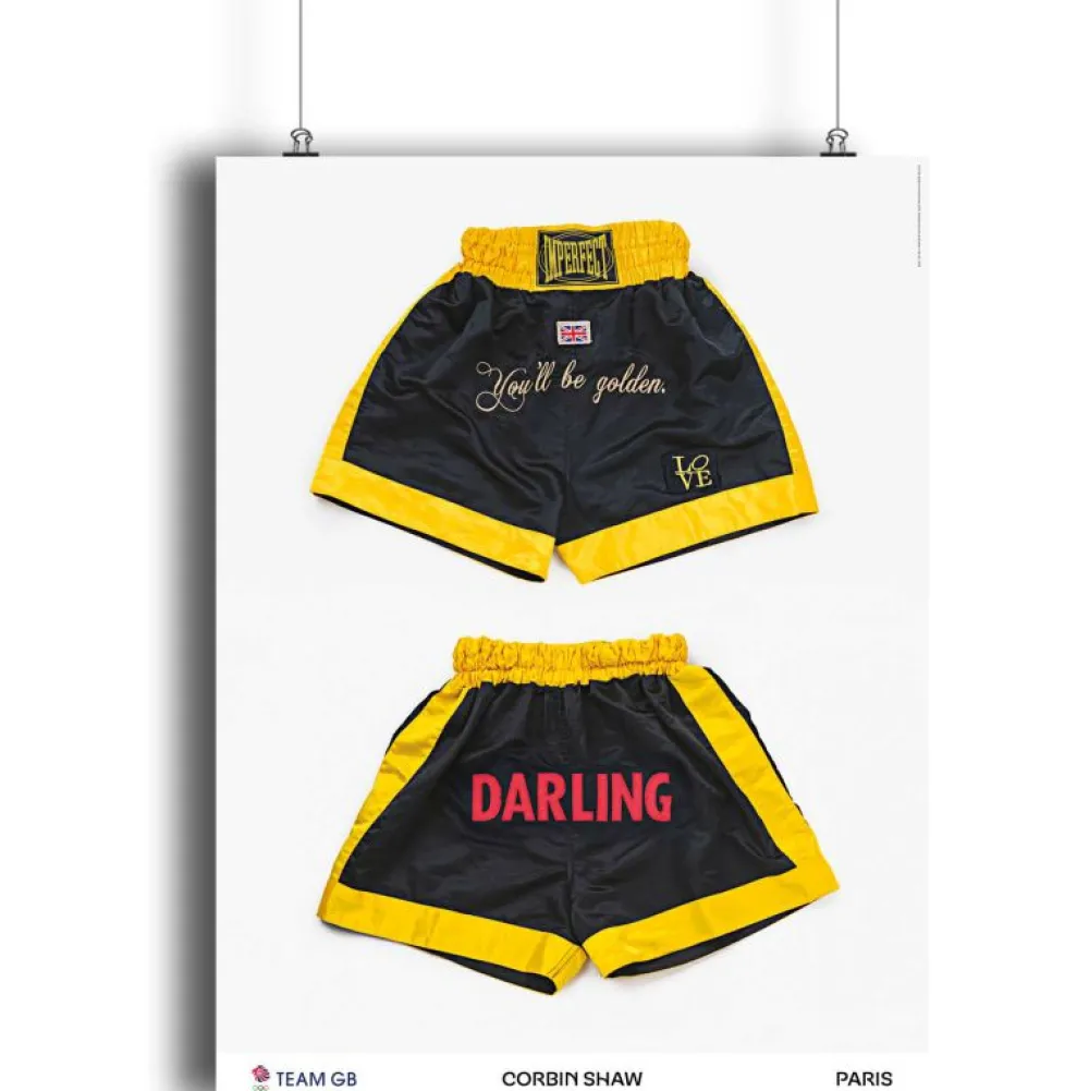 Team GB Art Print - You'll Be Golden by Corbin Shaw from King & McGaw