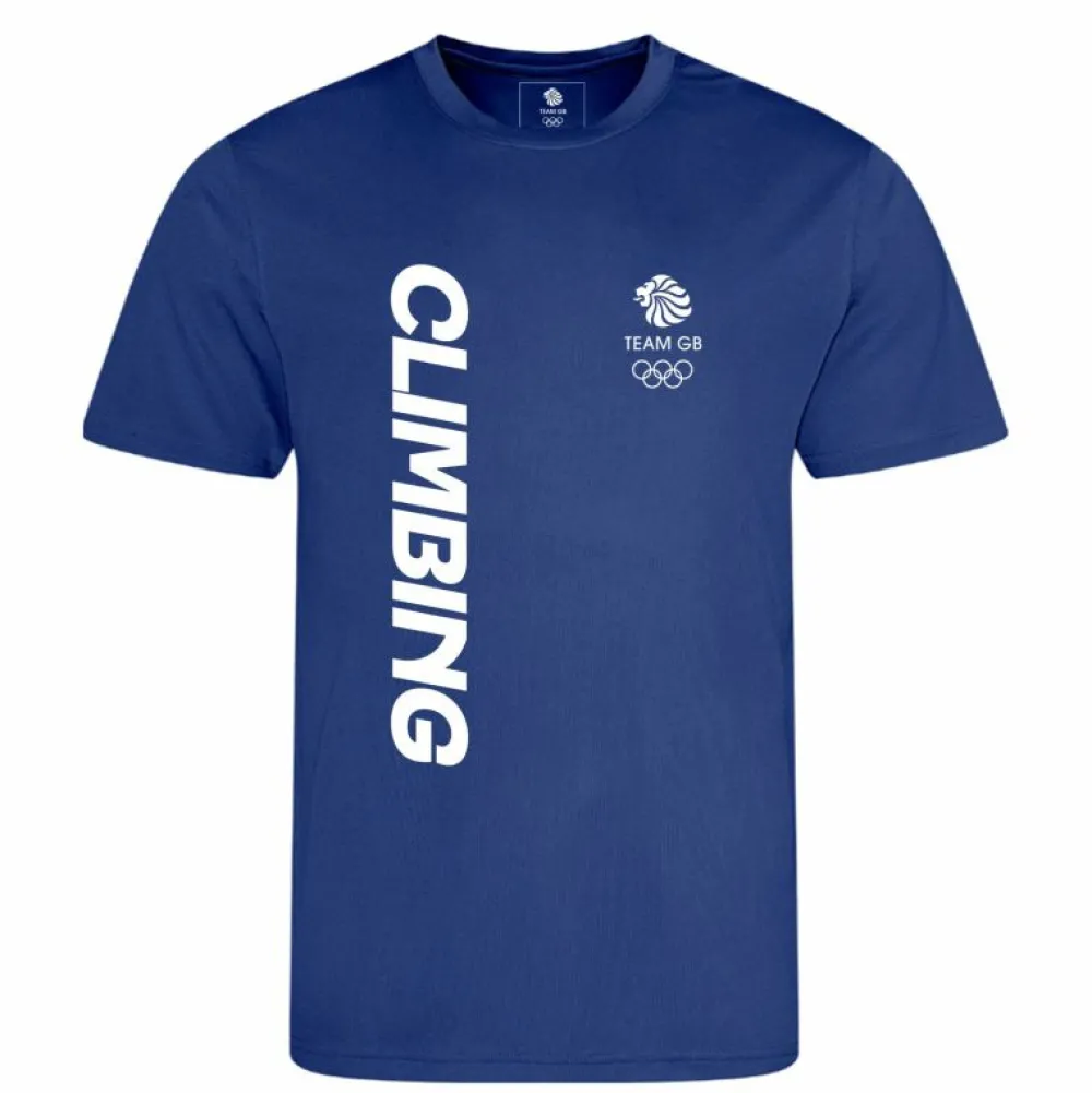 Team GB Climbing Sportif T-Shirt