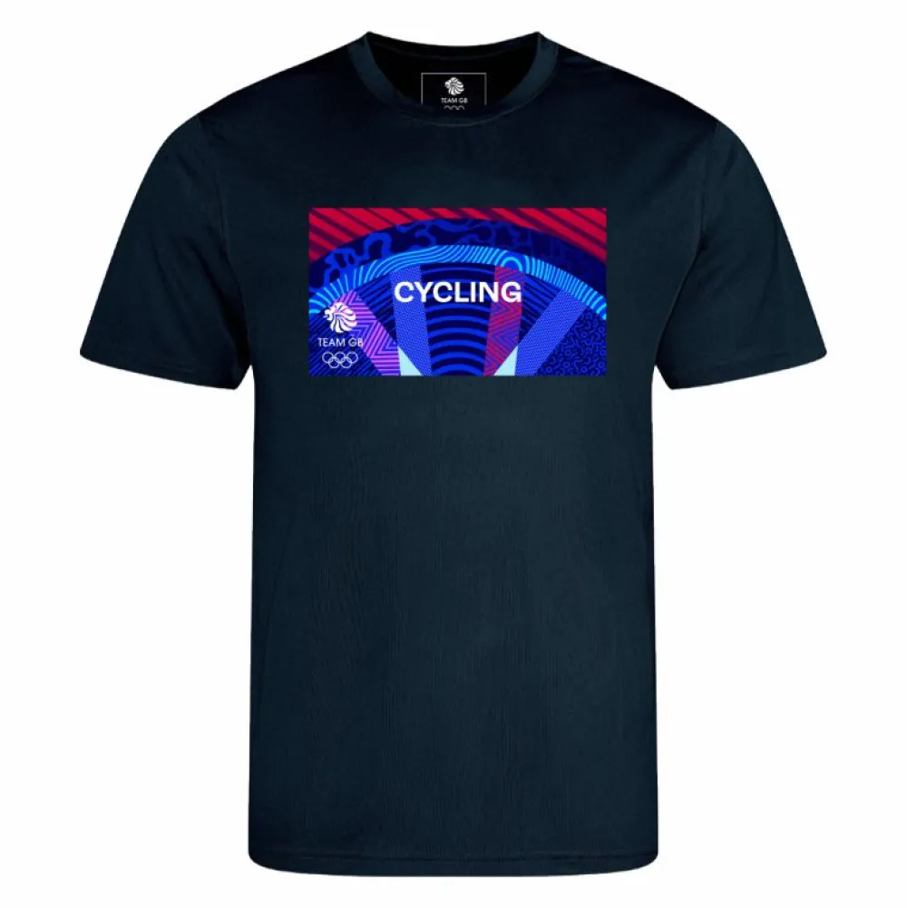 Team GB Cycling Technical T-Shirt