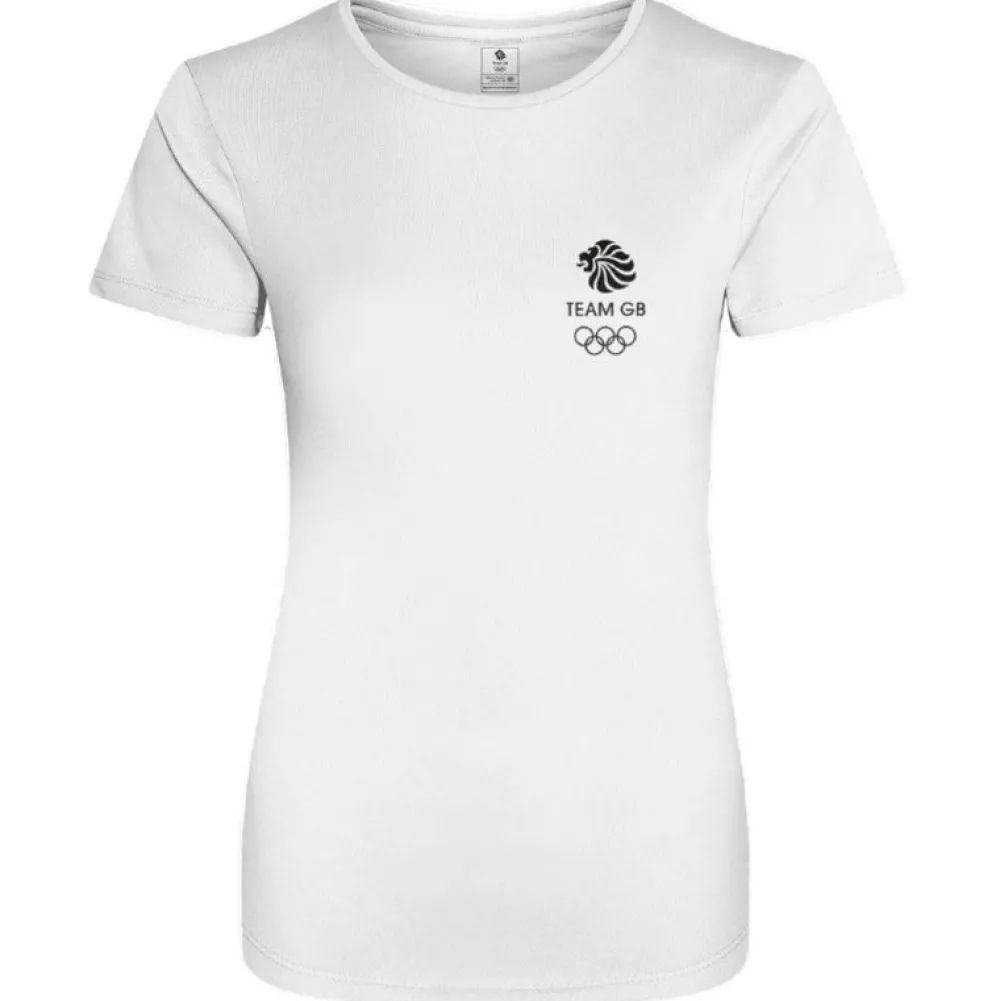 Team GB Everyday Active Women's White UV T-Shirt