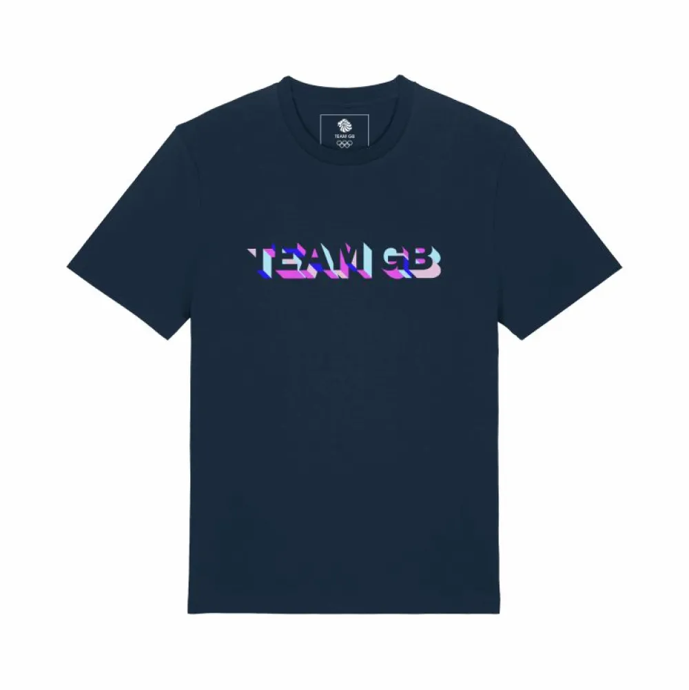 Kids Team GB Ombre Navy Kid's T-shirt