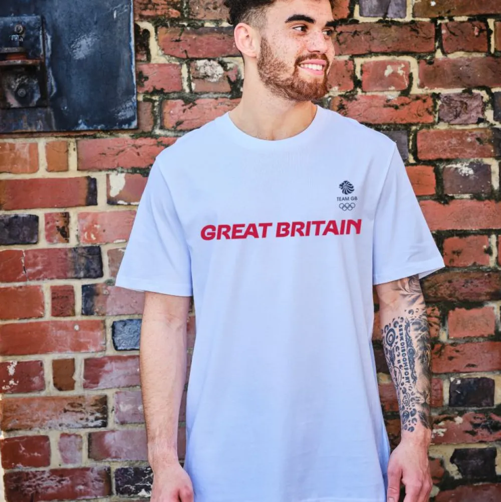Team GB Pompidou T-shirt White
