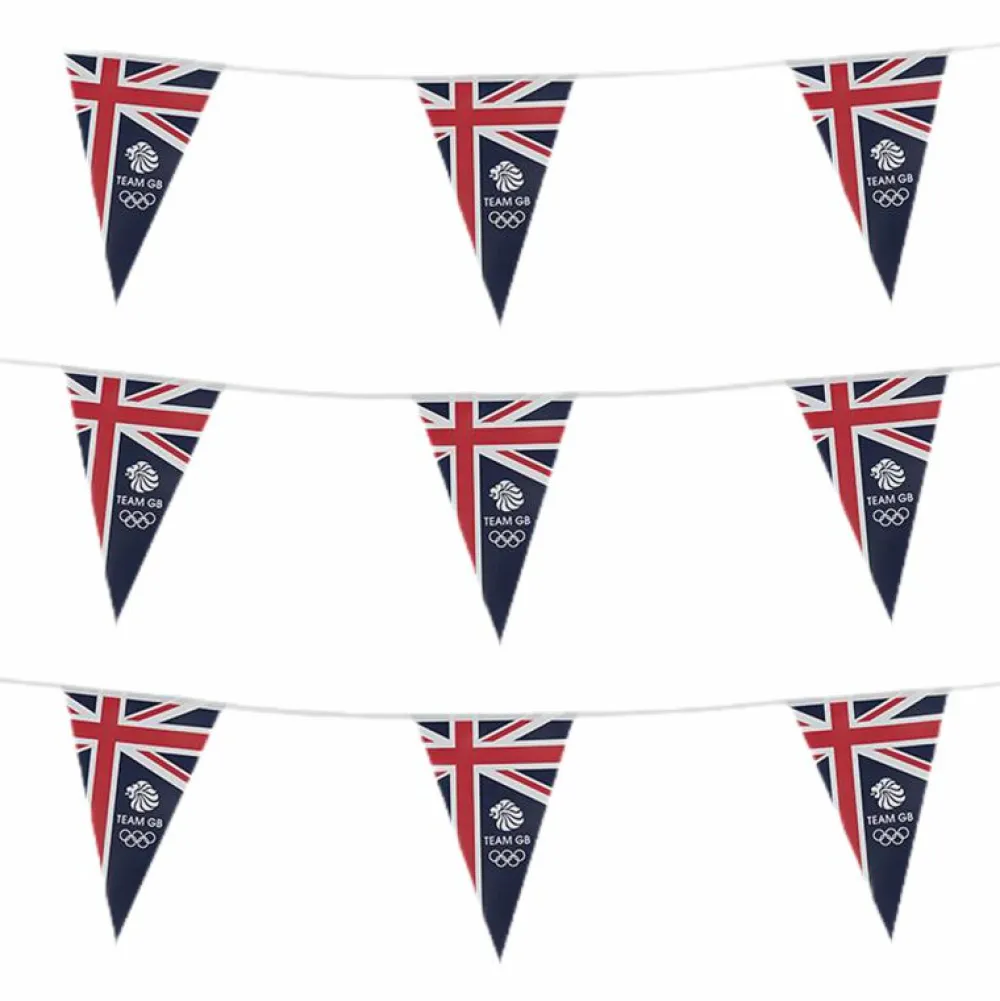 Team GB Supporters Outdoor Bunting 10 Metres